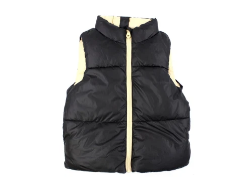Kids ONLY black/beige vest